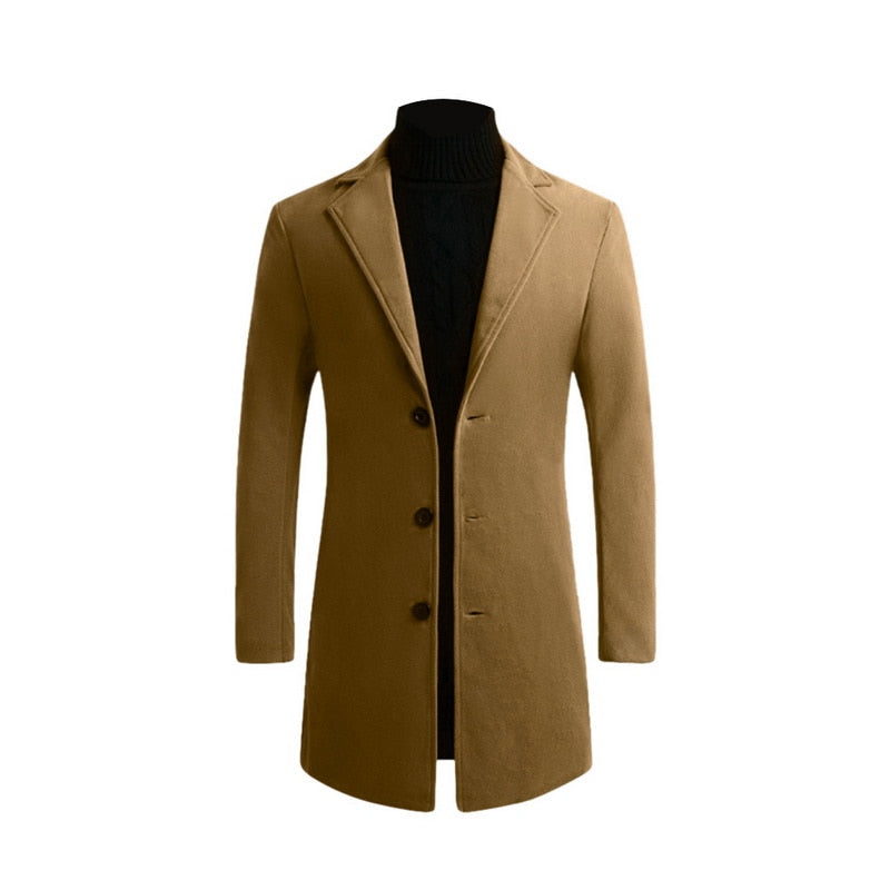 Men's Woolen Coat Men's Jacket