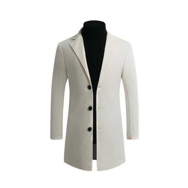 Men's Woolen Coat Men's Jacket