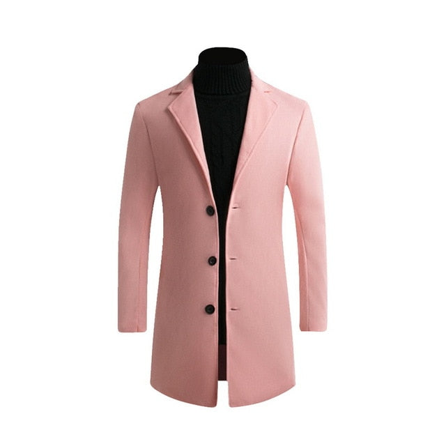 Men's Woolen Coat Men's Jacket